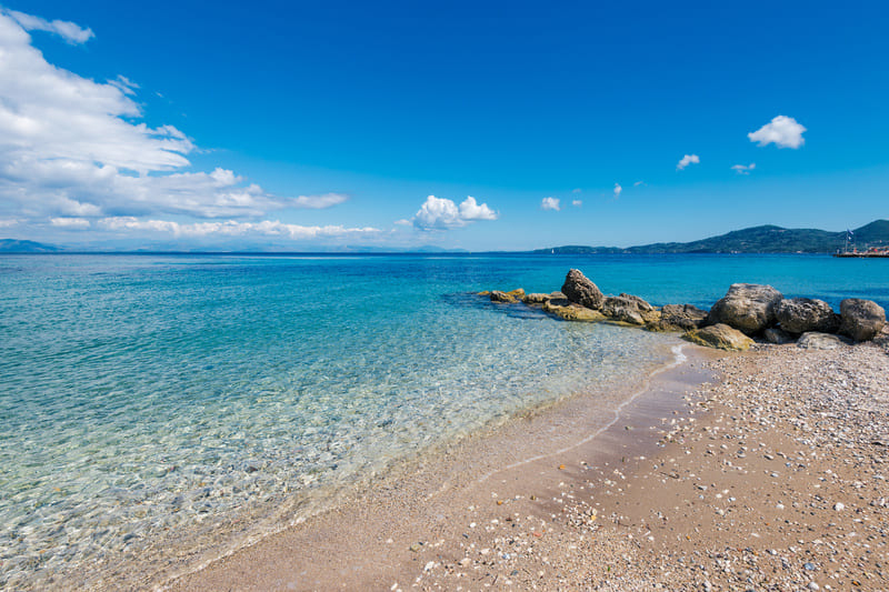 Corfu beach