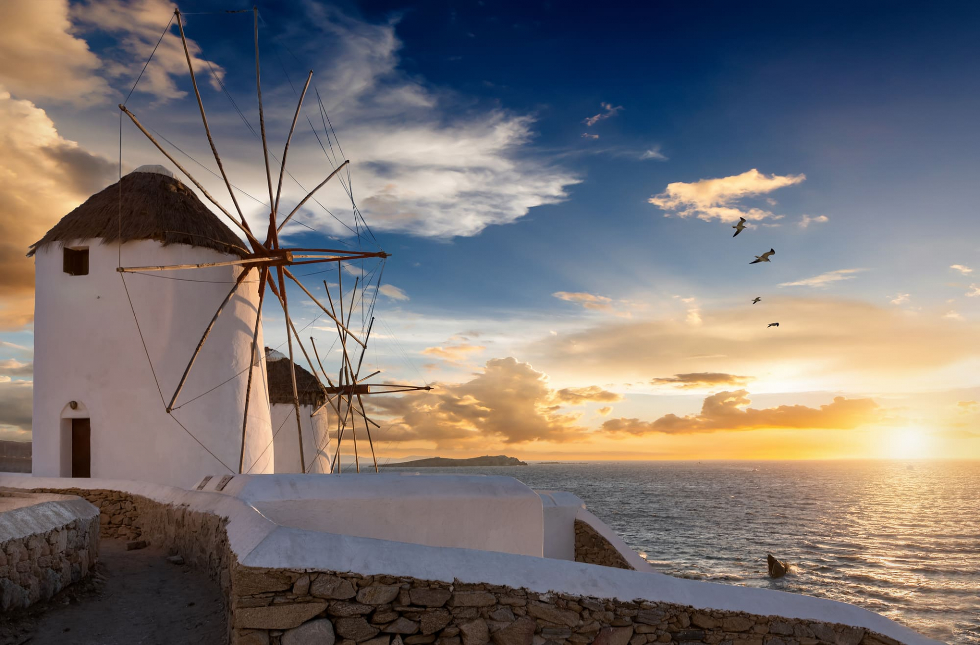 Mykonos windmill