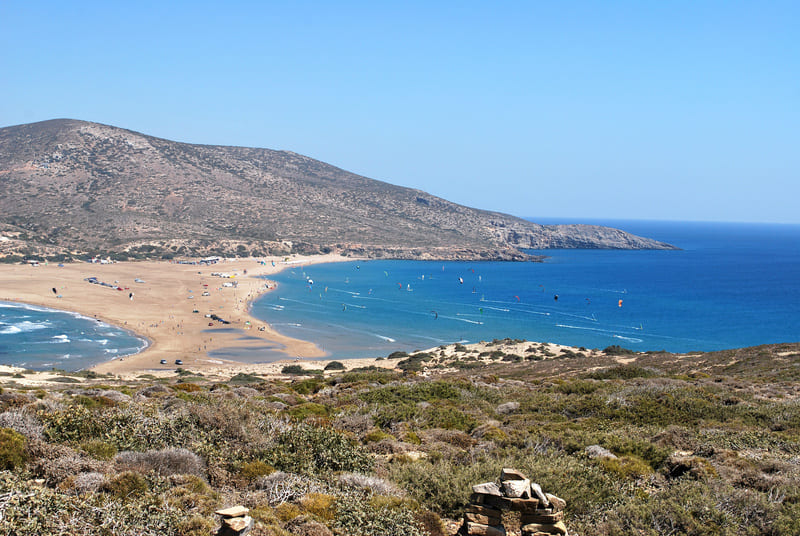 Prasonisi beach