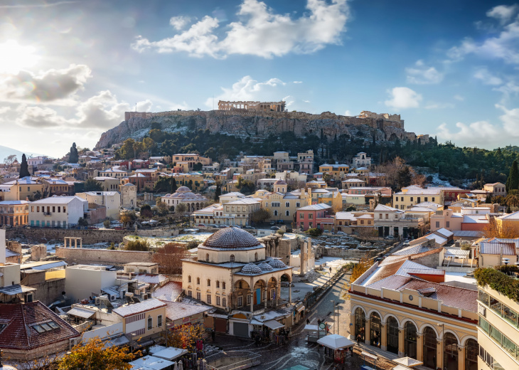 athens-winter