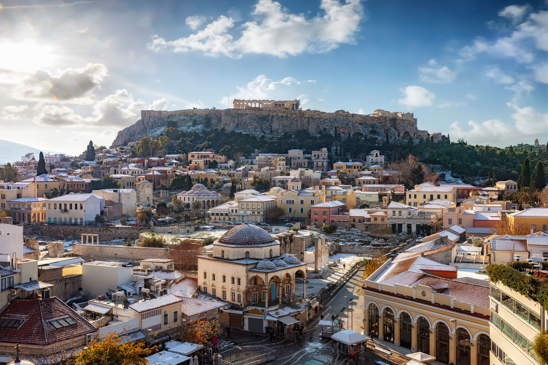 athens-winter
