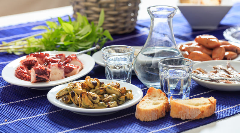 Greek mezze