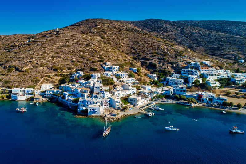 The port of Katapola - Amorgos