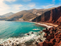 The red beach - Santorini