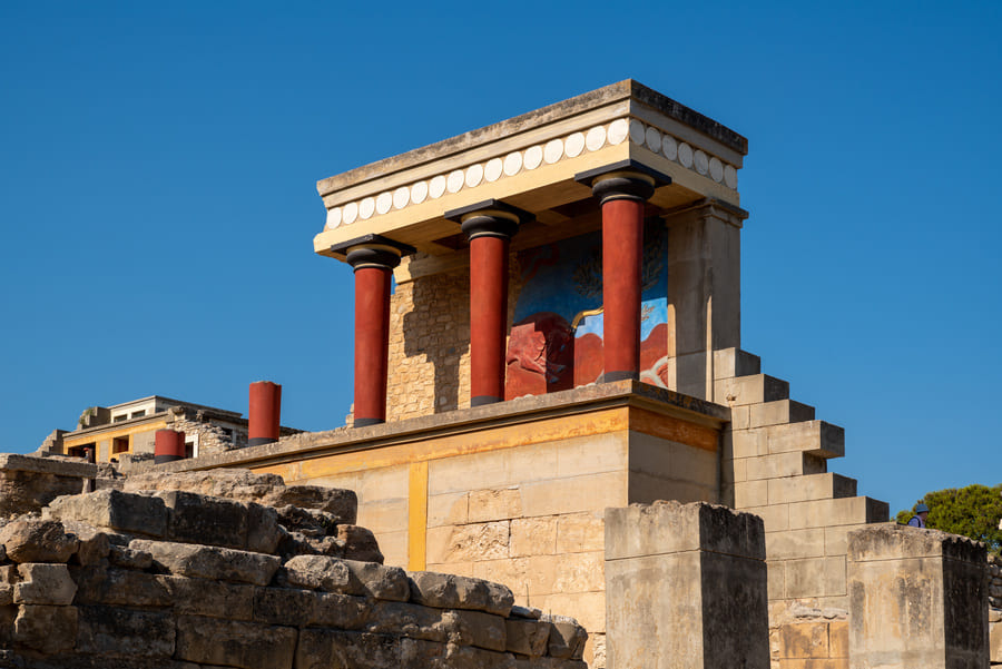 Minoan palace of Knossos